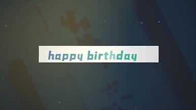 生日祝福快乐视频视频的预览图